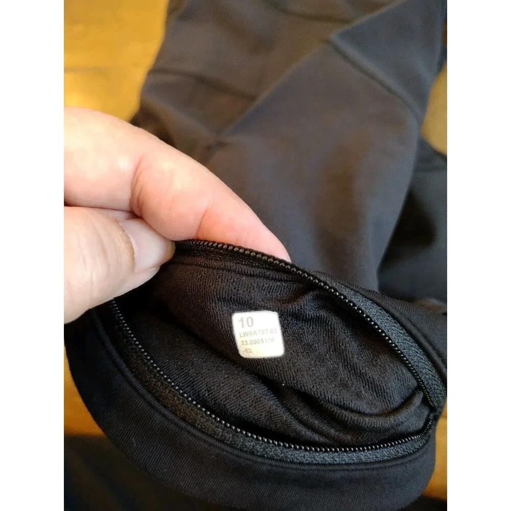 LULULEMON Women's EUC black Pace Rival tennis Skirt Skort - size 10